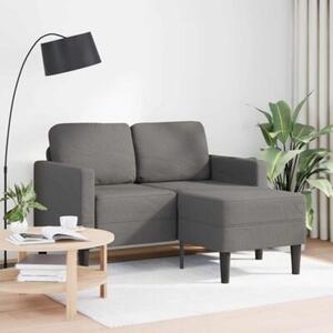 Sofa 2-osobowa z szezlongiem w ksztaÅcie litery l, jasnoszara
