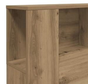 Szafka z wezgłowiem artisan oak 160x18,5x103,5 cm drewno konstrukcyjne