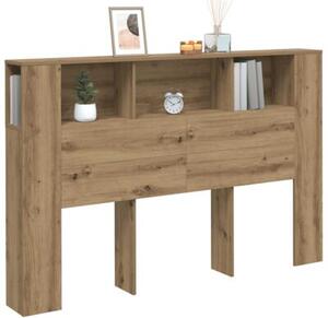 Szafka z wezgłowiem artisan oak 160x18,5x103,5 cm drewno konstrukcyjne