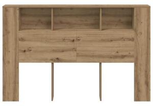 Szafka z wezgłowiem artisan oak 160x18,5x103,5 cm drewno konstrukcyjne