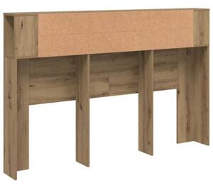 Szafka z wezgłowiem artisan oak 160x18,5x103,5 cm drewno konstrukcyjne