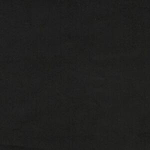 Sofa 3w1 z aksamitu - czarna, nowoczesny design i komfort w jednym