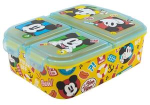 Stor Pudełko na drugie śniadanie Mickey, 19,5 x 16,5 x 6,7 cm