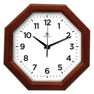 Lowell 21036N designerski zegar ścienny 30 x 30 cm