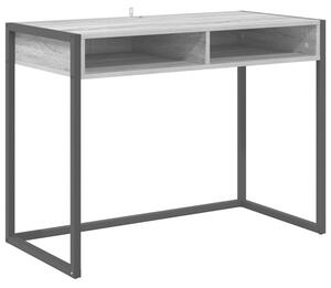 Biurko industrialne szare sonoma 100x50x75 cm