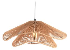 Lampa wisząca w kolorze złota z kloszem z plecionki papierowej ø 60 cm Sombra – Leitmotiv