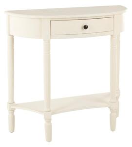 Biała konsola z litego drewna sosnowego 33x81 cm Heritage – Premier Housewares