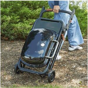 Grill ogrodowy gazowy WEBER Traveler Compact 1501747 Zamykany, żeliwny ruszt, półki boczne, termometr