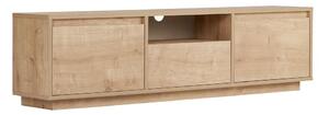 Szafka pod TV w dekorze dębu w naturalnym kolorze 160x42x30 cm Sentinel – Kalune Design