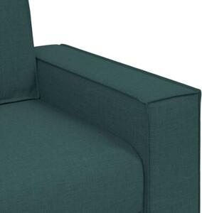 Sofa fotel ciemnozielony 100x78x84 cm tkanina