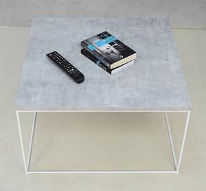 Kwadratowy stolik kawowy beton C6-D94