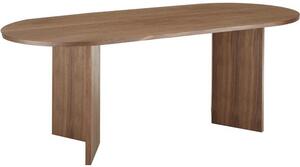 Owalny stół do jadalni z drewna Toni, 200 x 90 cm