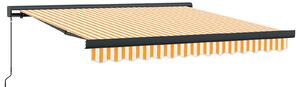 | Markiza wysuwana | Niebieski i biały z białą ramą 3,5 x 2,5 m