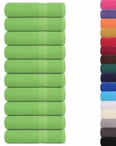 Ręczniki kąpielowe, frogn, 10 szt, zielone, 100x150 cm, 360 g/m²