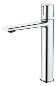 Bateria umywalkowa stojąca GranMaster EVELO Chrom wysoka z korkiem 1 szt