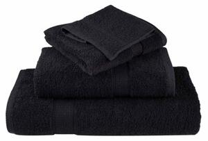 Ręczniki premium solund, 2 szt., czarne, 100x200 cm, 600 g/cm²