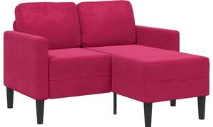 Sofa 2-osobowa z szezlongiem w ksztaÅcie litery l