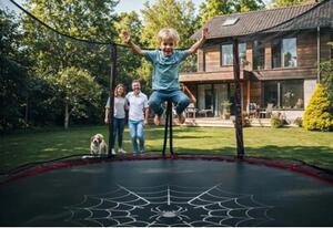 Trampolina NEO-SPORT NS-15Z241 FI 465 cm Czarno-czerwony