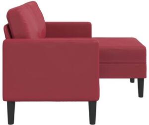 Sofa 2-osobowa z szezlongiem w ksztaÅcie litery l