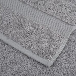 Zestaw 8-częściowy ręczników premium solund, szary, 600 g/cm²