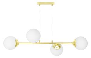 NOWOCZESNA LAMPA WISZĄCA KLASYCZNE ZŁOTO FINO W4