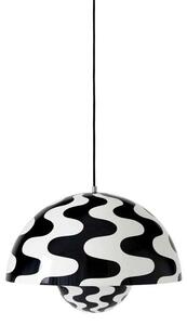 &Tradition - Big Flowerpot VP2 Lampa Wisząca Black/White