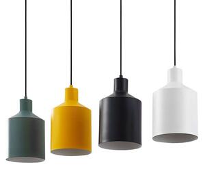 Lindby - Tirane Lampa Wisząca Black/White/Green/Yellow