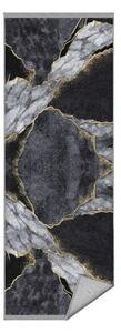 Czarny chodnik 80x200 cm – Mila Home