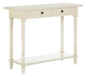Konsola z litego drewna sosnowego w kolorze kości słoniowej 35x96 cm Heritage – Premier Housewares