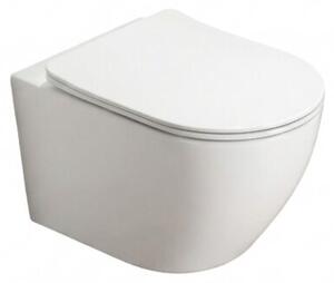 Miska WC Wisząca Corciano Nexa Base Bialy połysk 49x37 cm