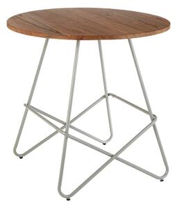 Okrągły stół z litego drewna wiązu ø 80 cm District – Premier Housewares