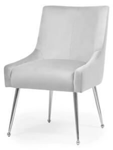 Krzesło tapicerowane muszelkowe Czarek