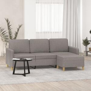 Sofa 3-osobowa z podnÃ³Å¼kiem, taupe, 180 cm, tkaninÄ