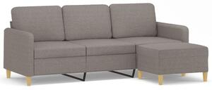 Sofa 3-osobowa z podnÃ³Å¼kiem, taupe, 180 cm, tkaninÄ