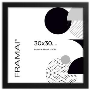 Czarna ramka na zdjęcia w rozmiarze 30x30 cm FRAMAI®