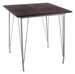 Stół z litego drewna wiązu ø 80 cm District – Premier Housewares