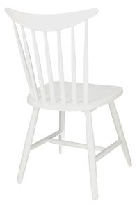 Białe skandynawskie krzesło patyczak - Norto 4X