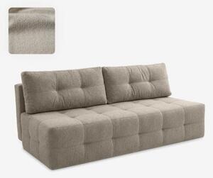 Sofa Rozkładana Kanapa z Funkcją Spania Dwuosobowa Do Salonu Beżowa MORANA