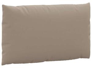 Poduszki na palety, 2 szt., taupe, tkanina oxford