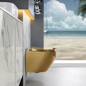 Miska WC HYDROSAN FLOW-GL-BL-TR-03 Owalny Złoty