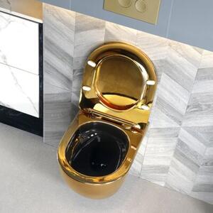 Miska WC HYDROSAN FLOW-GL-BL-TR-03 Owalny Złoty