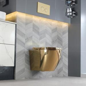 Miska WC HYDROSAN FLOW-GL-BL-TR-03 Owalny Złoty