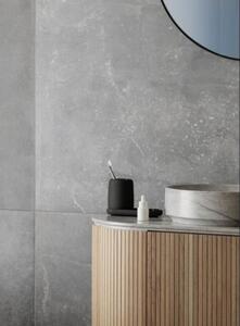 Ceramiczny kubek na szczoteczki SONO, black czarny