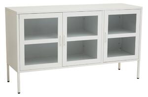 Biała stalowa witryna 140x80x45 cm Acier – Premier Housewares