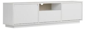 Biała szafka pod TV 160x42x30 cm Sentinel – Kalune Design