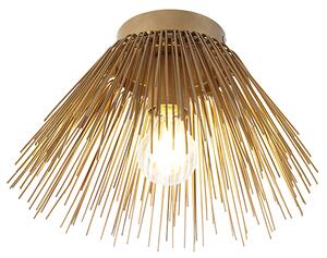 Lampa sufitowa Art Deco złota - Miotła Oswietlenie wewnetrzne