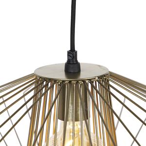 Designerska lampa wisząca mosiężna - Stiel Oswietlenie wewnetrzne