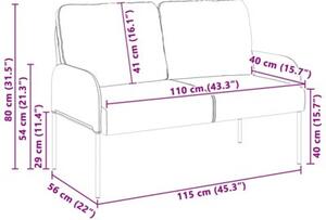 Nowoczesna kremowa sofa minimalistyczna z poduszkami i metalowymi nogami