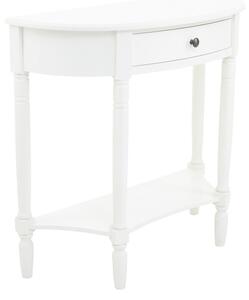Biała konsola z litego drewna sosnowego 32x93 cm Heritage – Premier Housewares