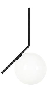 Lampa wisząca HALM 20 czarna - szkło, metal